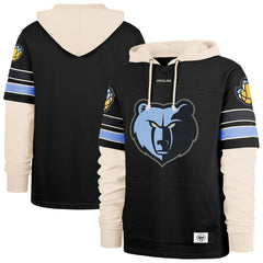 Memphis Grizzlies '47 Split Zone Cornerback Duo Hoodie Black - NBA