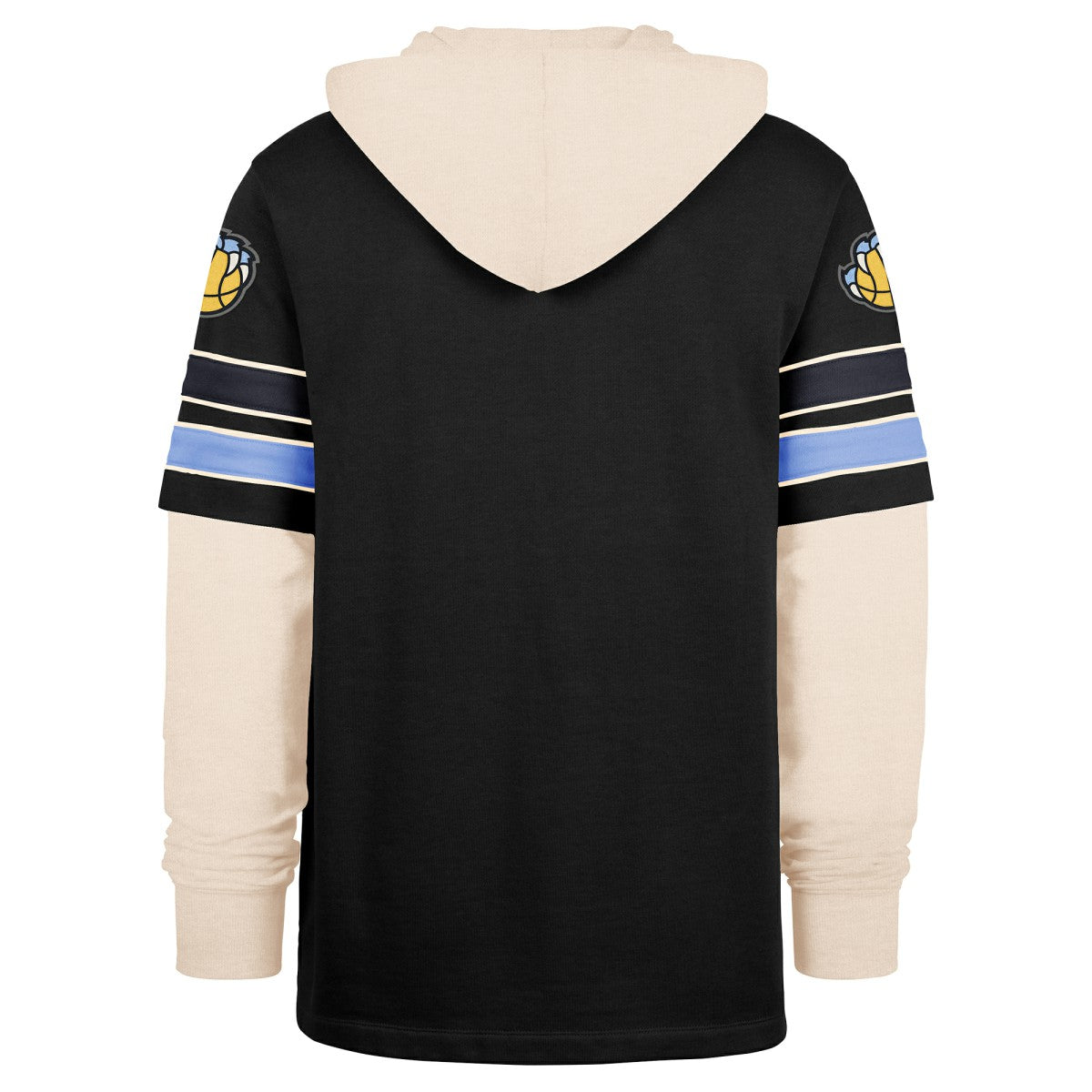 Memphis Grizzlies '47 Split Zone Cornerback Duo Hoodie Black - NBA