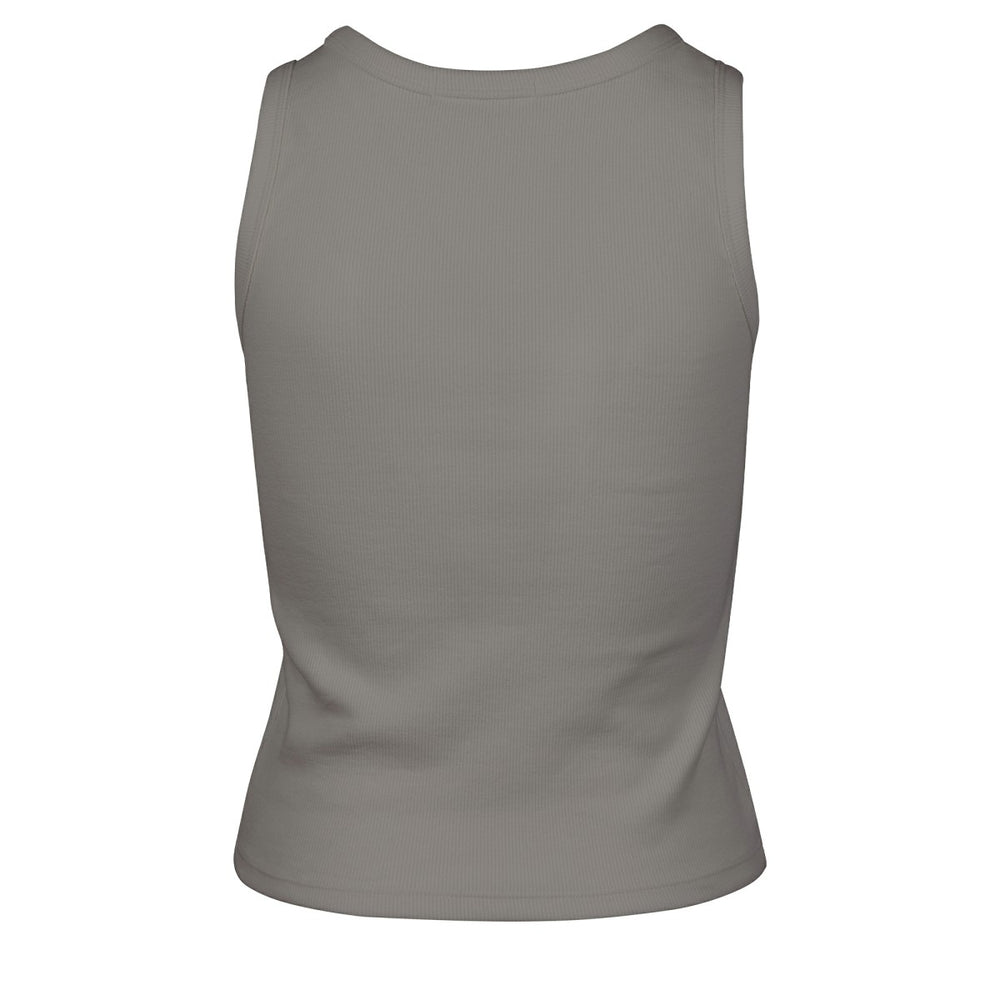 Phoenix Suns '47 Women's Cropped Skyhook Baby Rib Tank Gray - NBA