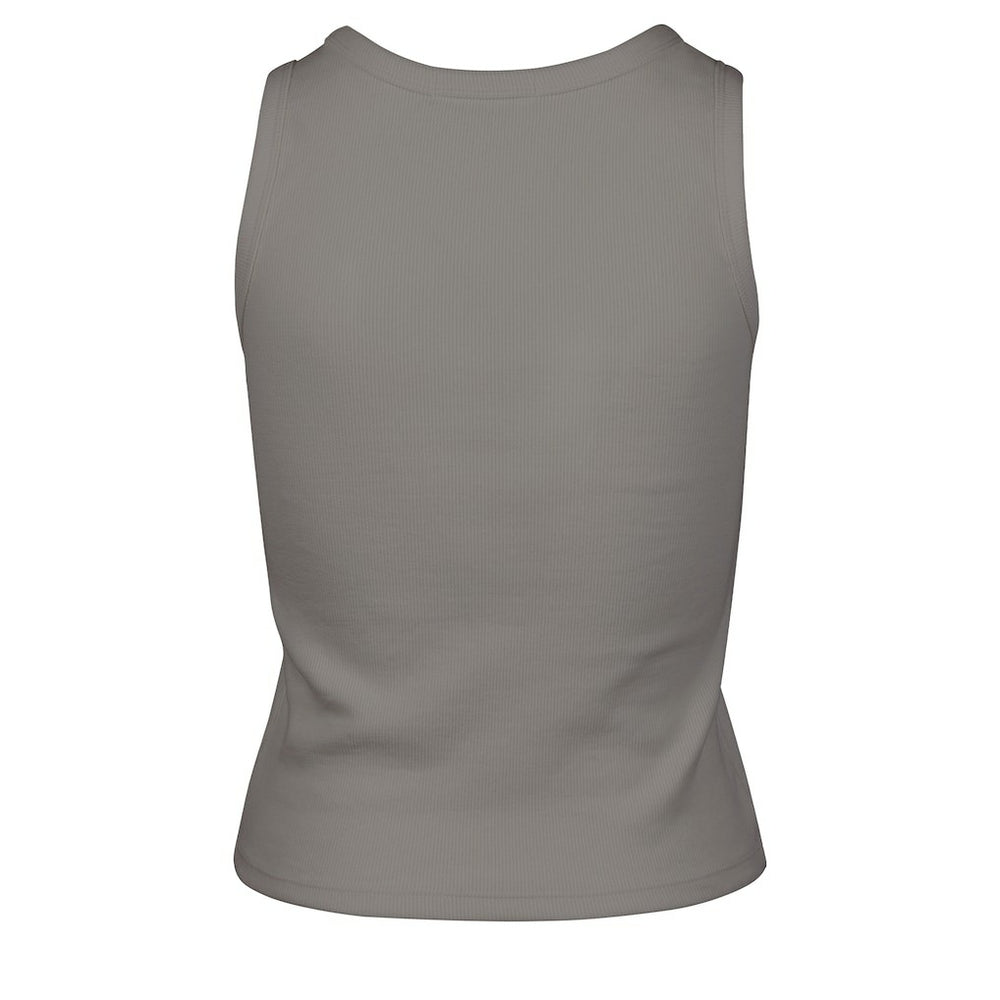 Golden State Warriors '47 Women's Cropped Skyhook Baby Rib Tank Gray - NBA