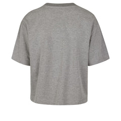 Phoenix Suns '47 Women's Pivot Drop Needle Cropped T-Shirt Gray - NBA