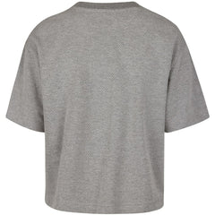 Golden State Warriors '47 Women's Pivot Drop Needle Cropped T-Shirt Gray - NBA