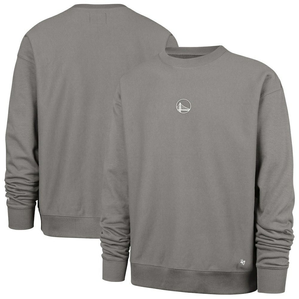 Golden State Warriors '47 Offside Foundation Crew Neck Sweatshirt Gray - NBA