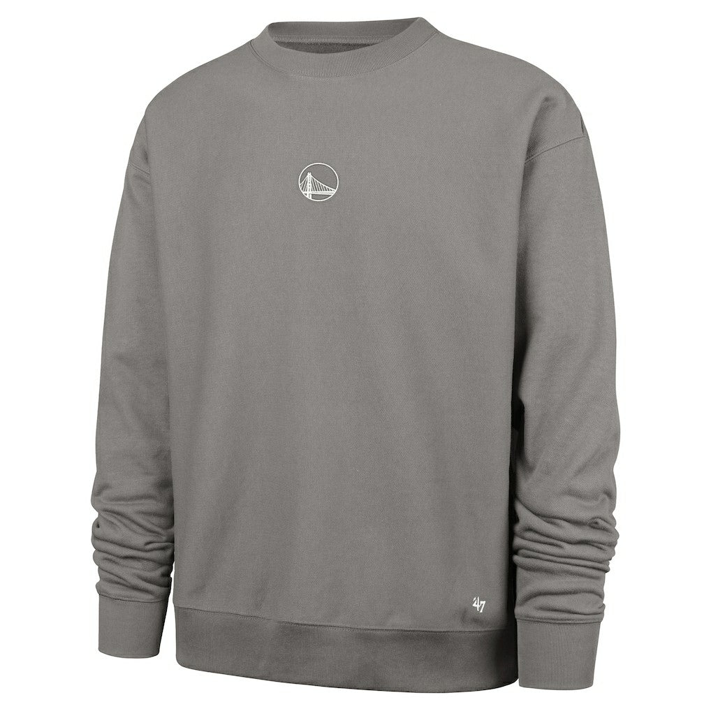 Golden State Warriors '47 Offside Foundation Crew Neck Sweatshirt Gray - NBA