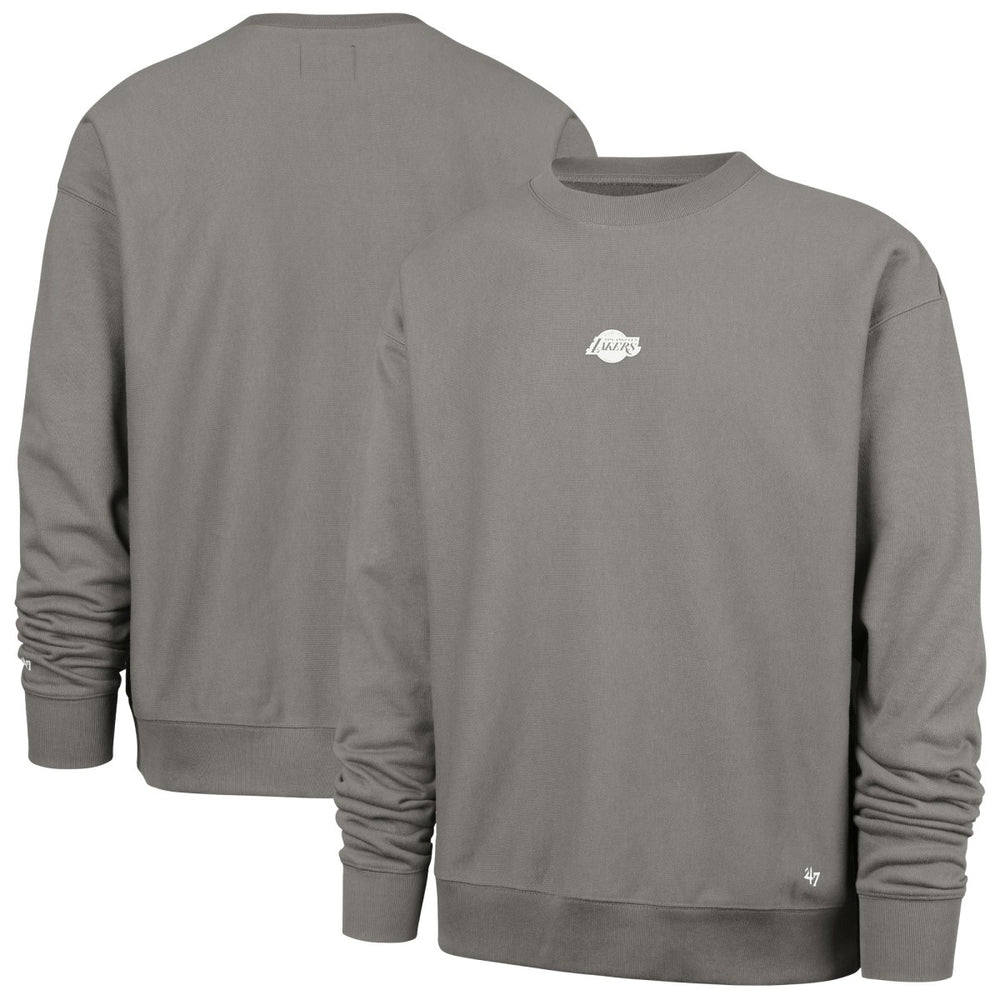 Los Angeles Lakers '47 Offside Foundation Crew Neck Sweatshirt Gray - NBA