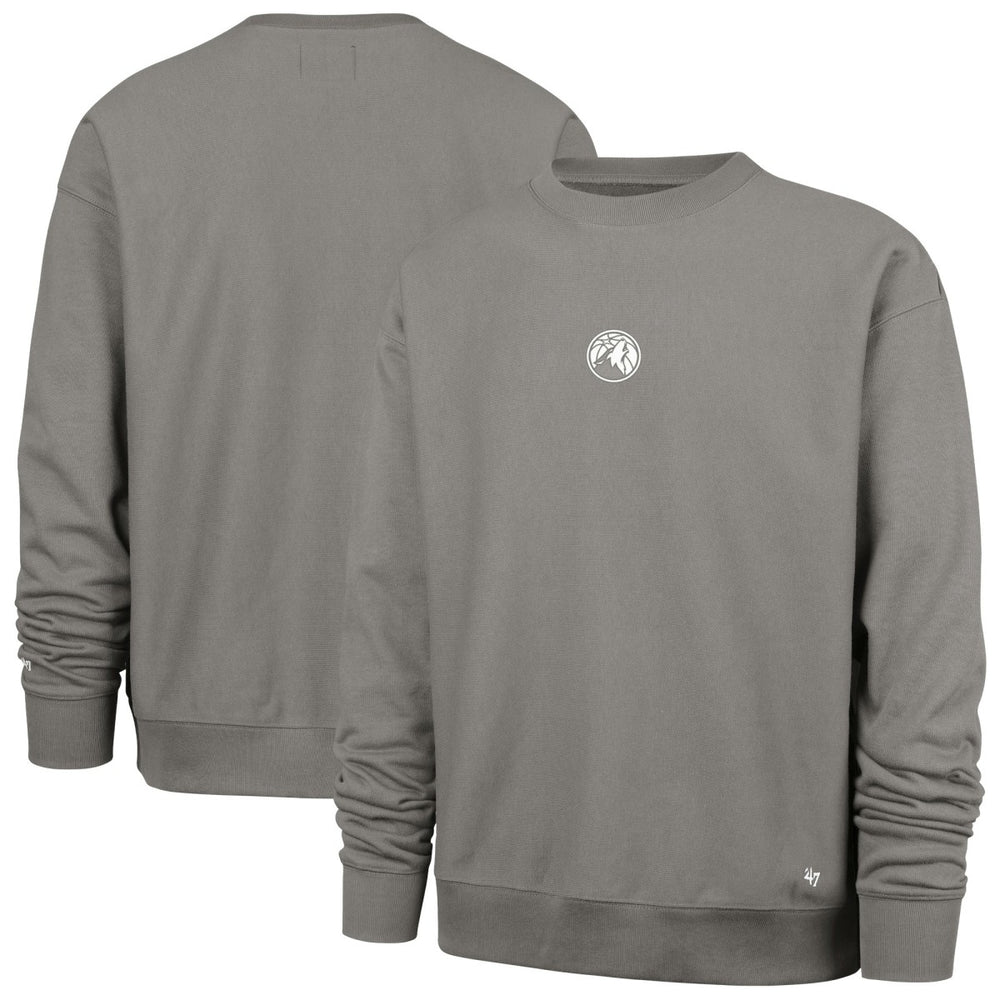 Minnesota Timberwolves '47 Offside Foundation Crew Neck Sweatshirt Gray - NBA