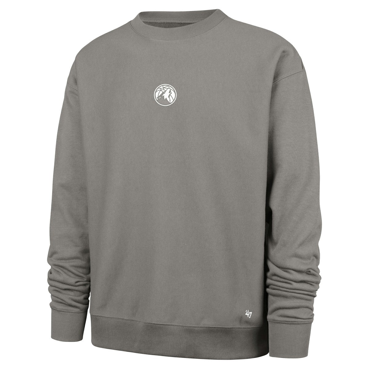 Minnesota Timberwolves '47 Offside Foundation Crew Neck Sweatshirt Gray - NBA