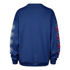 Philadelphia 76ers '47 Women's Go Big Oversized Sweatshirt Royal - NBA