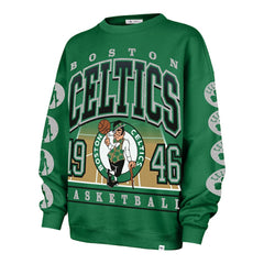 Boston Celtics '47 Women's Go Big Oversized Sweatshirt Kelly Green - NBA