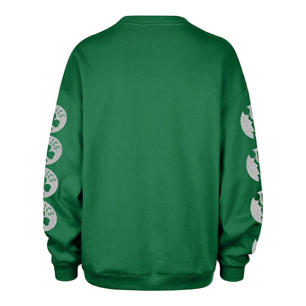 Boston Celtics '47 Women's Go Big Oversized Sweatshirt Kelly Green - NBA