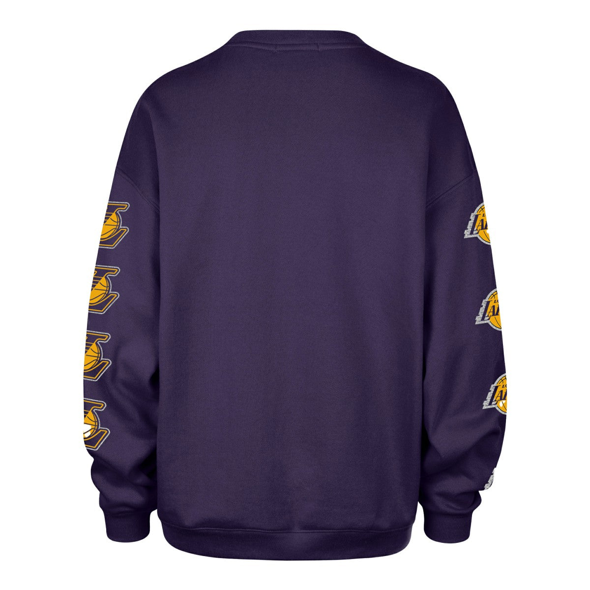 Los Angeles Lakers '47 Women's Go Big Oversized Sweatshirt Purple - NBA