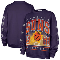 Phoenix Suns '47 Women's Go Big Oversized Sweatshirt Purple - NBA