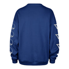 Golden State Warriors '47 Women's Go Big Oversized Sweatshirt Royal - NBA
