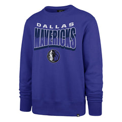 Dallas Mavericks '47 Unisex Brush By Headline Crewneck Sweatshirt Blue - NBA