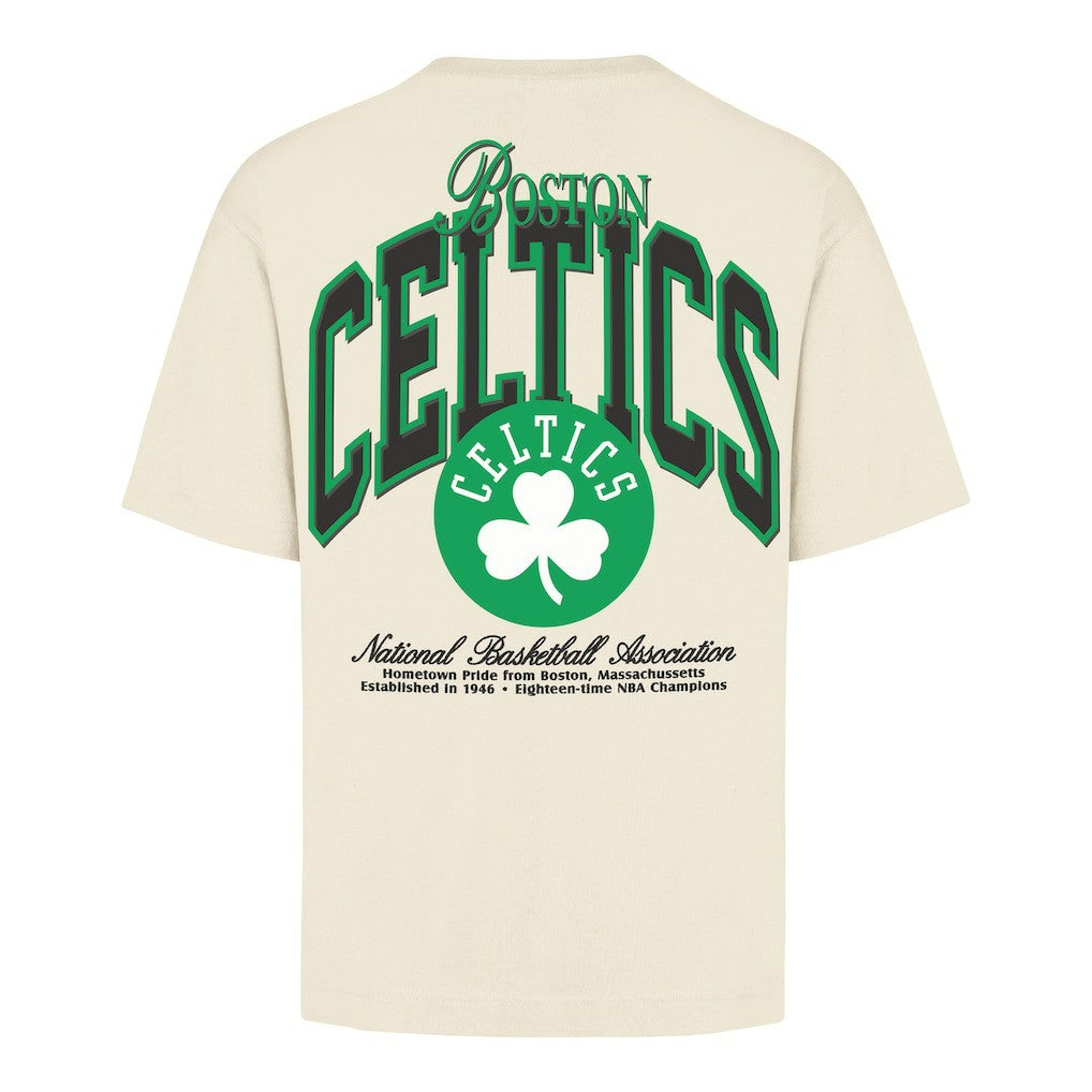 Boston Celtics '47 Unisex Crossover Collection Foundation Pocket T-Shirt Cream - NBA
