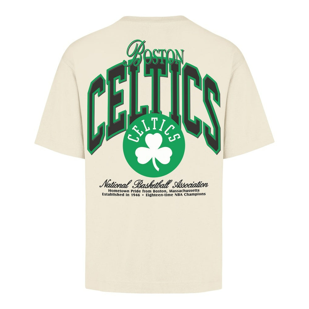Boston Celtics '47 Unisex Crossover Collection Foundation Pocket T-Shirt Cream - NBA