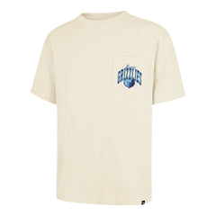 Memphis Grizzlies '47 Unisex Crossover Collection Foundation Pocket T-Shirt Cream - NBA