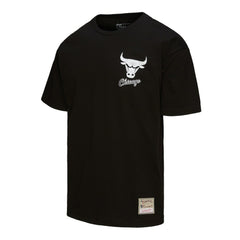 Chicago Bulls Hardwood Classics Overlap T-Shirt Black - NBA