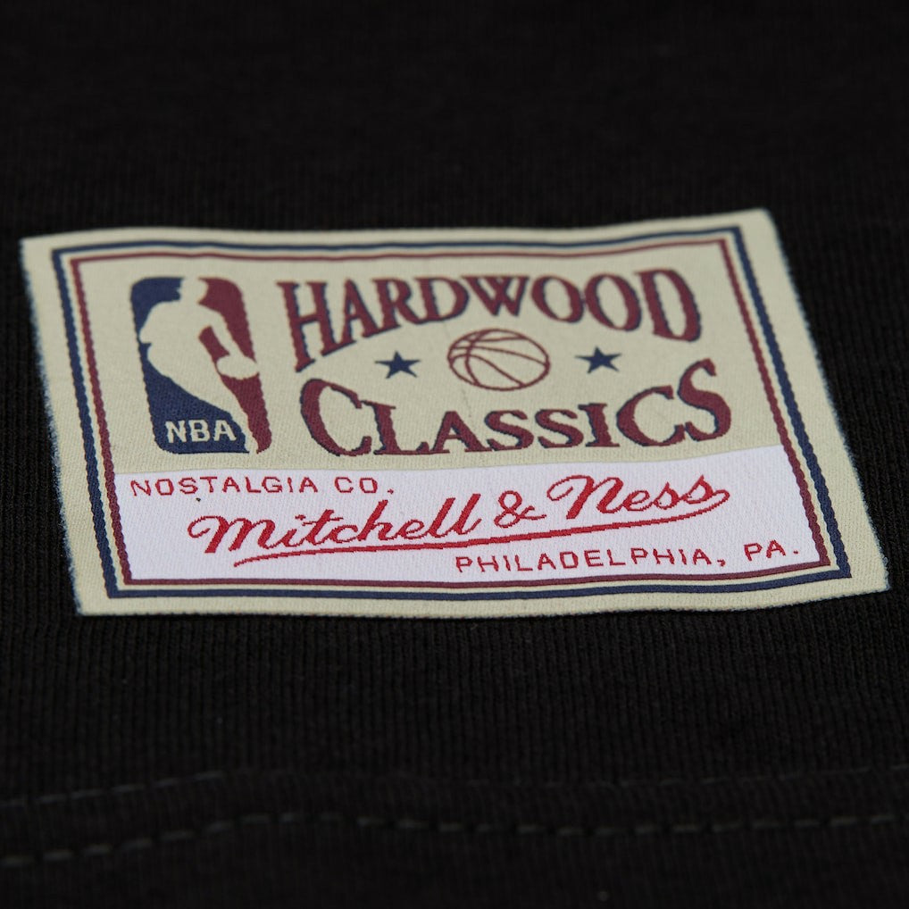 Chicago Bulls Hardwood Classics Overlap T-Shirt Black - NBA