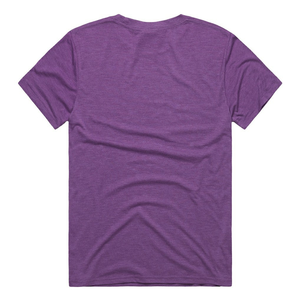 Randy Moss Minnesota Vikings Homage Unisex NFL Topps Trading Card Tri-Blend T-Shirt Purple | NFL