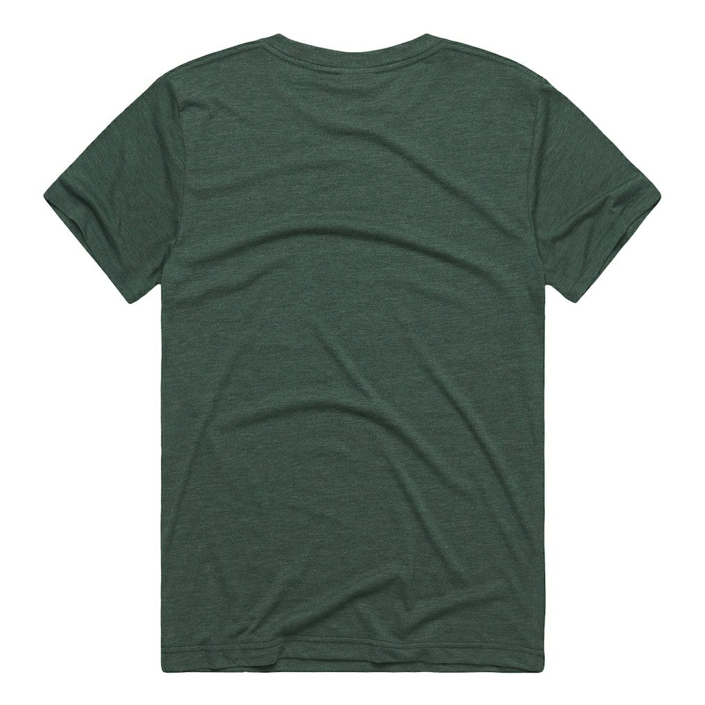 Joe Namath New York Jets Homage Unisex NFL Topps Trading Card Tri-Blend T-Shirt Green | NFL