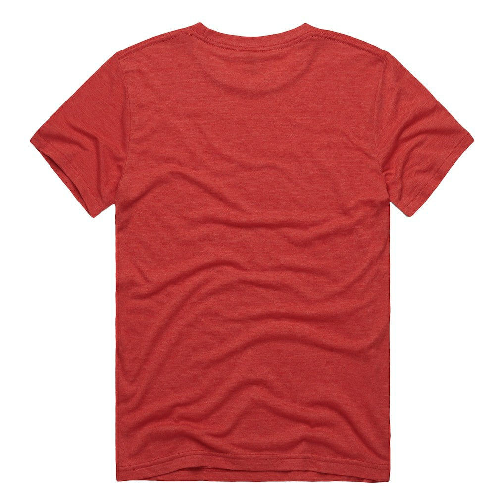 Derrick Thomas Kansas City Chiefs Homage Unisex NFL Topps Trading Card Tri-Blend T-Shirt Red | NFL