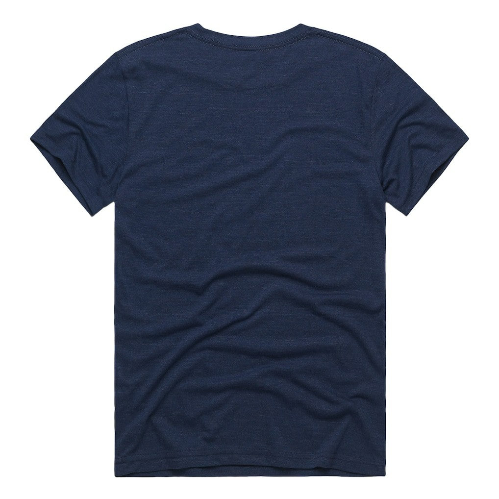 Walter Payton Chicago Bears Homage Unisex NFL Topps Trading Card Tri-Blend T-Shirt Navy | NFL