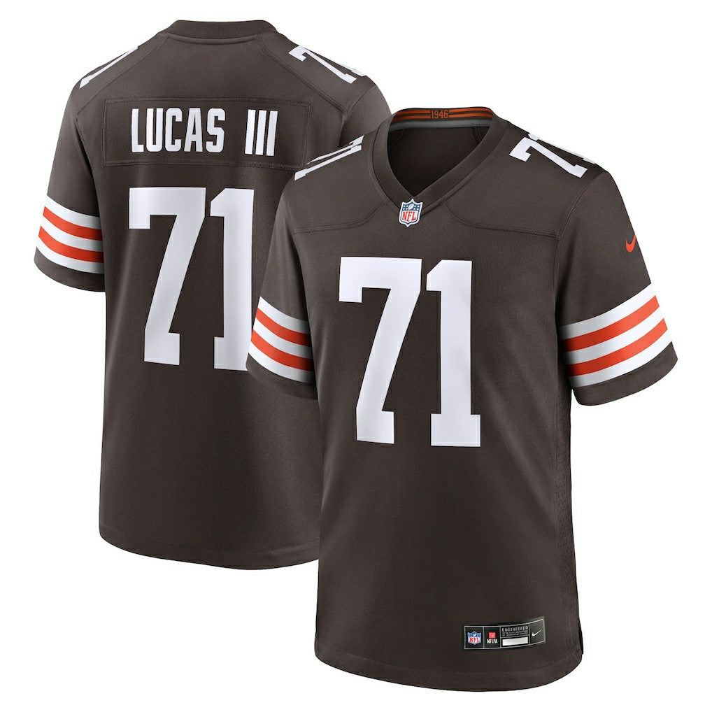 Cornelius Lucas Cleveland Browns Team Game Jersey Brown | Nike for Sale