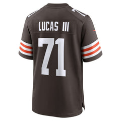 Cornelius Lucas Cleveland Browns Team Game Jersey Brown | Nike for Sale