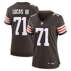 Cornelius Lucas Cleveland Browns Women's Team Game Jersey Brown | Nike for Sale