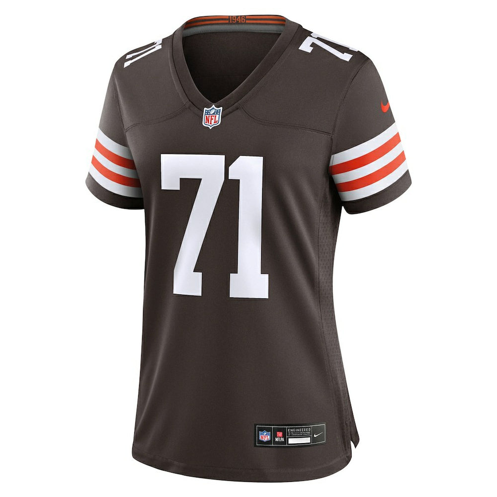 Cornelius Lucas Cleveland Browns Women's Team Game Jersey Brown | Nike for Sale