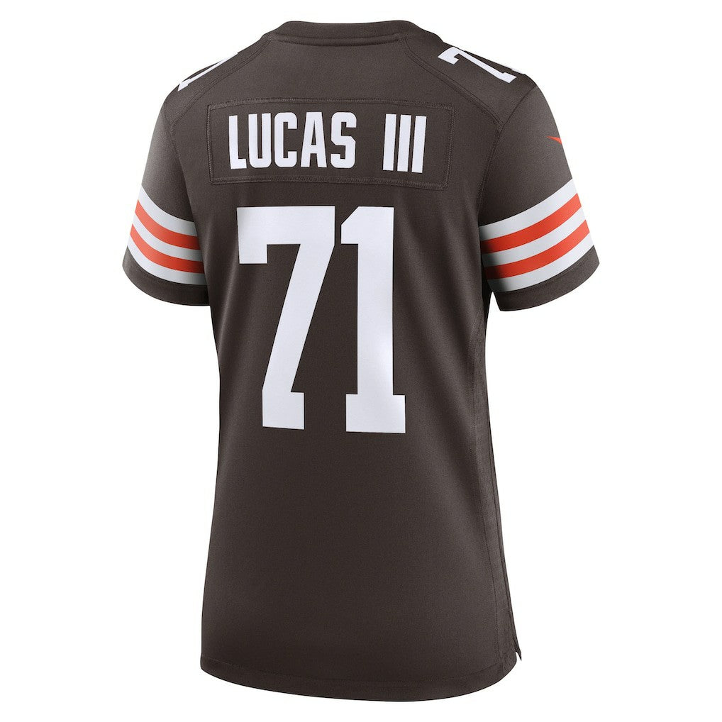 Cornelius Lucas Cleveland Browns Women's Team Game Jersey Brown | Nike for Sale