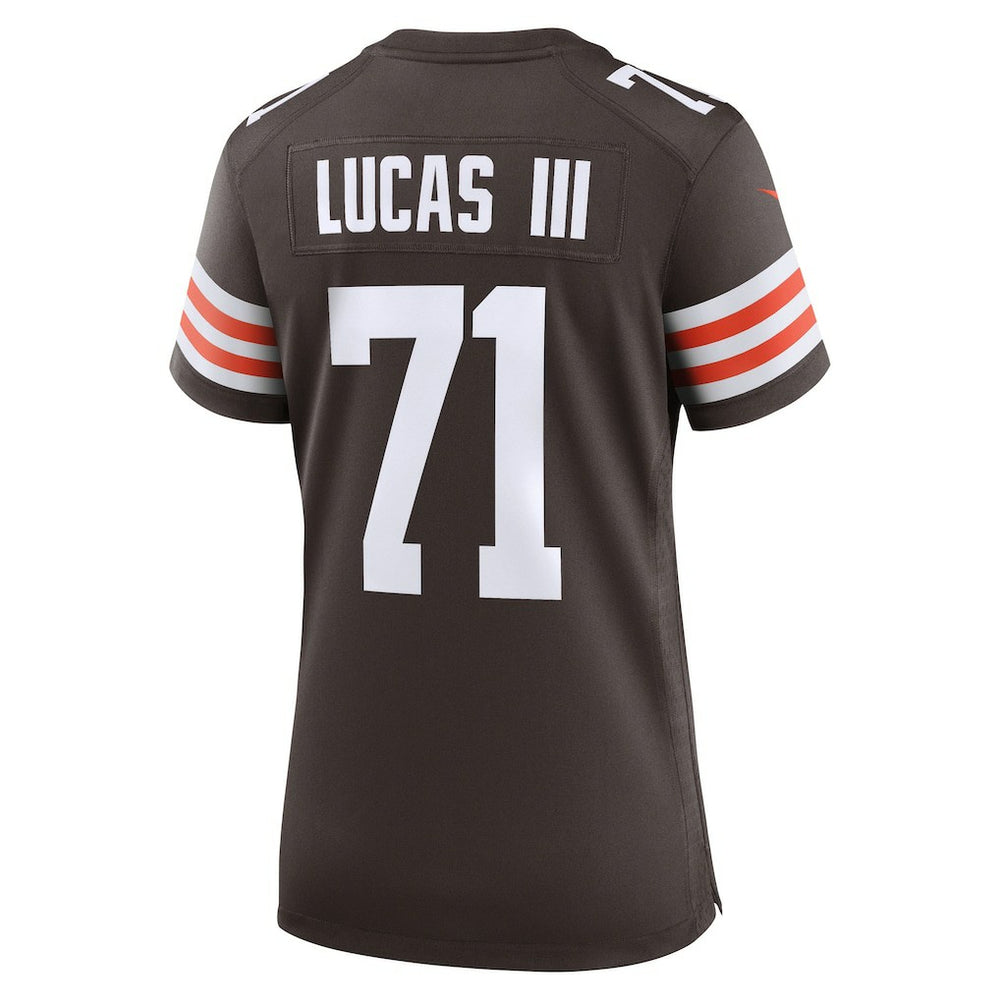 Cornelius Lucas Cleveland Browns Women's Team Game Jersey Brown | Nike for Sale
