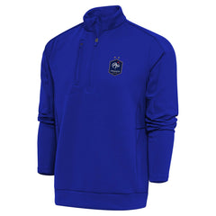 France National Team Antigua Genesis Quarter-Zip Pullover Royal - FIFA World CUP