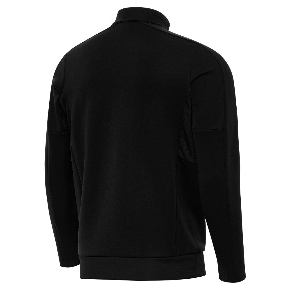 France National Team Antigua Genesis Quarter-Zip Pullover Black - FIFA World CUP