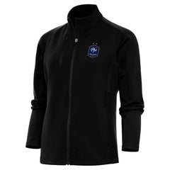 France National Team Antigua Women's Genesis Full-Zip Jacket Black - FIFA World CUP