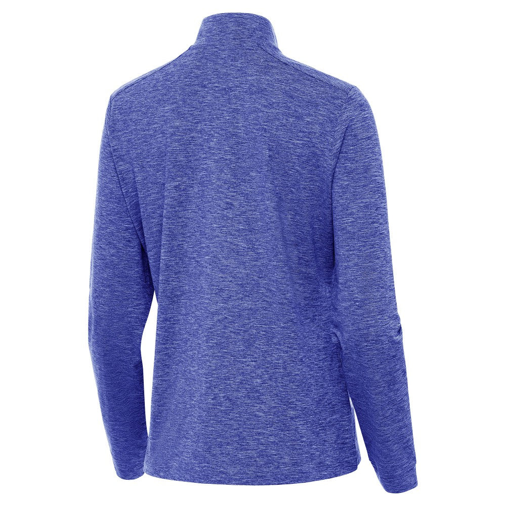 France National Team Antigua Women's Master Quarter-Zip Pullover Heather Royal - FIFA World CUP