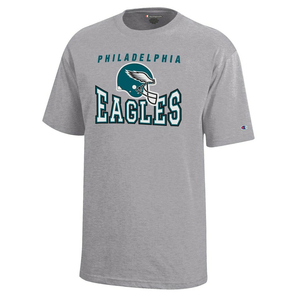Philadelphia Eagles Champion Youth Graphic T-Shirt Gray | NFL