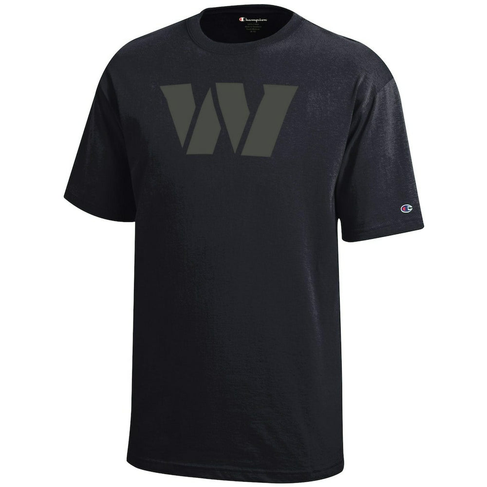 Washington Commanders Champion Youth Tonal T-Shirt Black | NFL