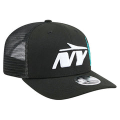 New York Jets New Era Liberty 9SEVENTY Adjustable Trucker Hat Black | NFL