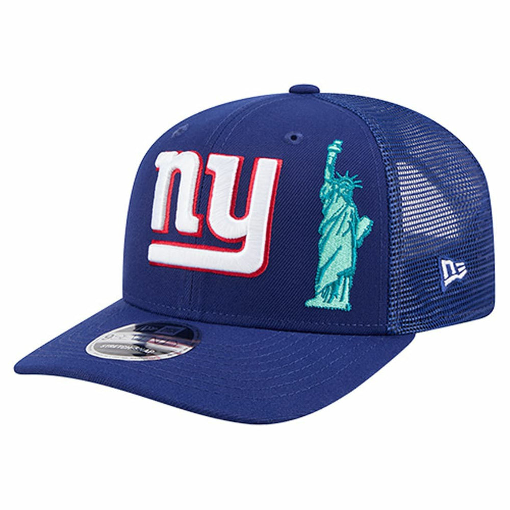 New York Giants New Era Liberty 9SEVENTY Adjustable Trucker Hat Royal | NFL
