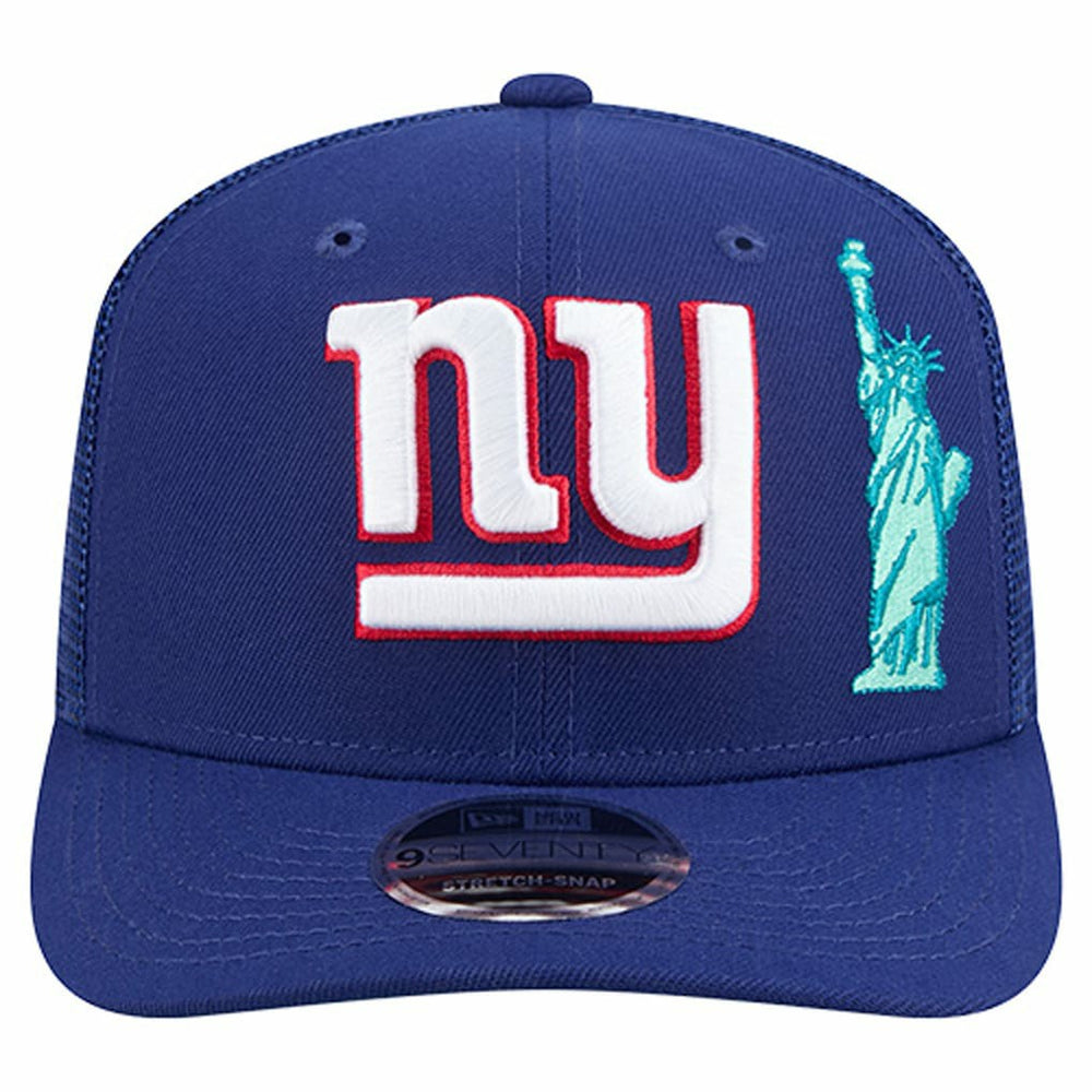 New York Giants New Era Liberty 9SEVENTY Adjustable Trucker Hat Royal | NFL