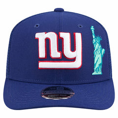 New York Giants New Era Liberty 9SEVENTY Adjustable Trucker Hat Royal | NFL