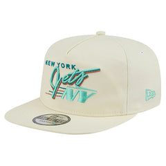 New York Jets New Era Liberty Golfer Adjustable Hat Cream | NFL