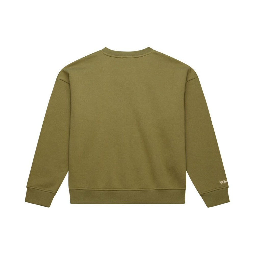 San Diego Padres Mitchell & Ness Women's Oversized Crewneck Sweatshirt - MLB