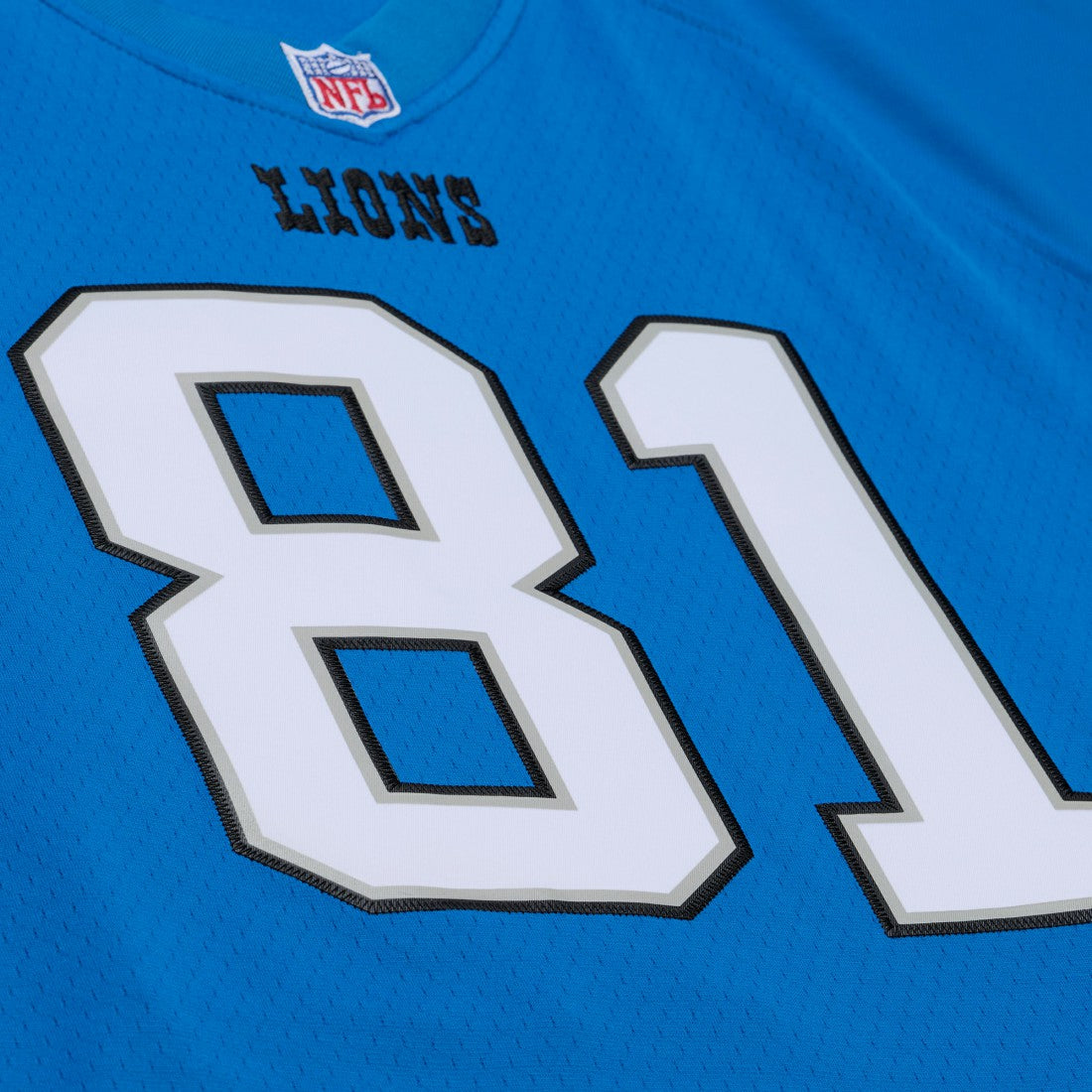 Calvin Johnson Detroit Lions x Golf Wang Unisex 2007 Legacy Fashion Jersey Blue | Mitchell & Ness