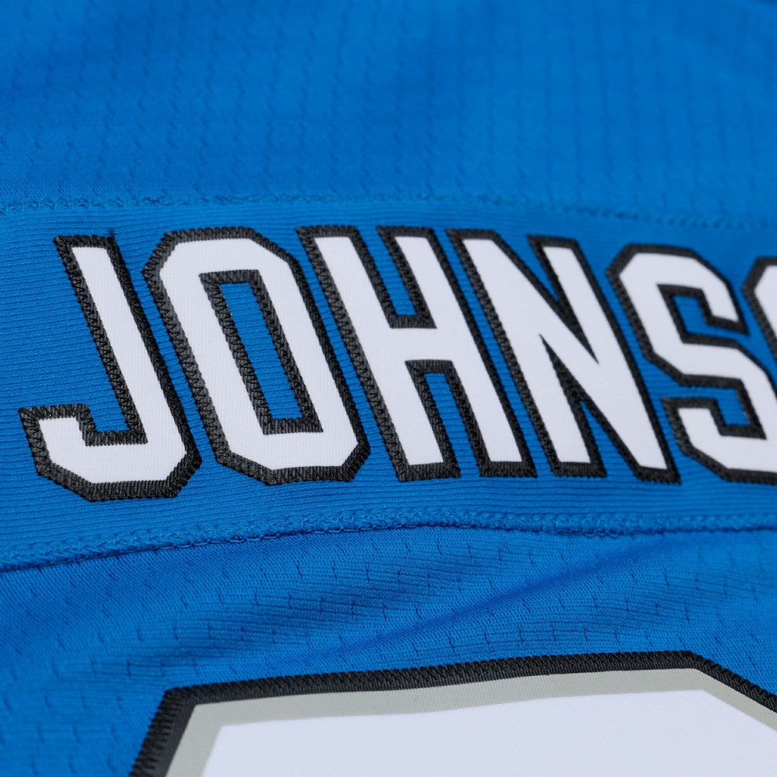 Calvin Johnson Detroit Lions x Golf Wang Unisex 2007 Legacy Fashion Jersey Blue | Mitchell & Ness