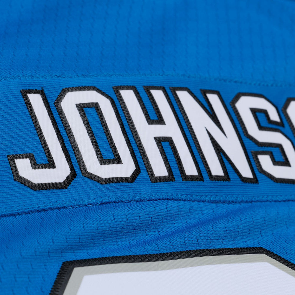 Calvin Johnson Detroit Lions x Golf Wang Unisex 2007 Legacy Fashion Jersey Blue | Mitchell & Ness