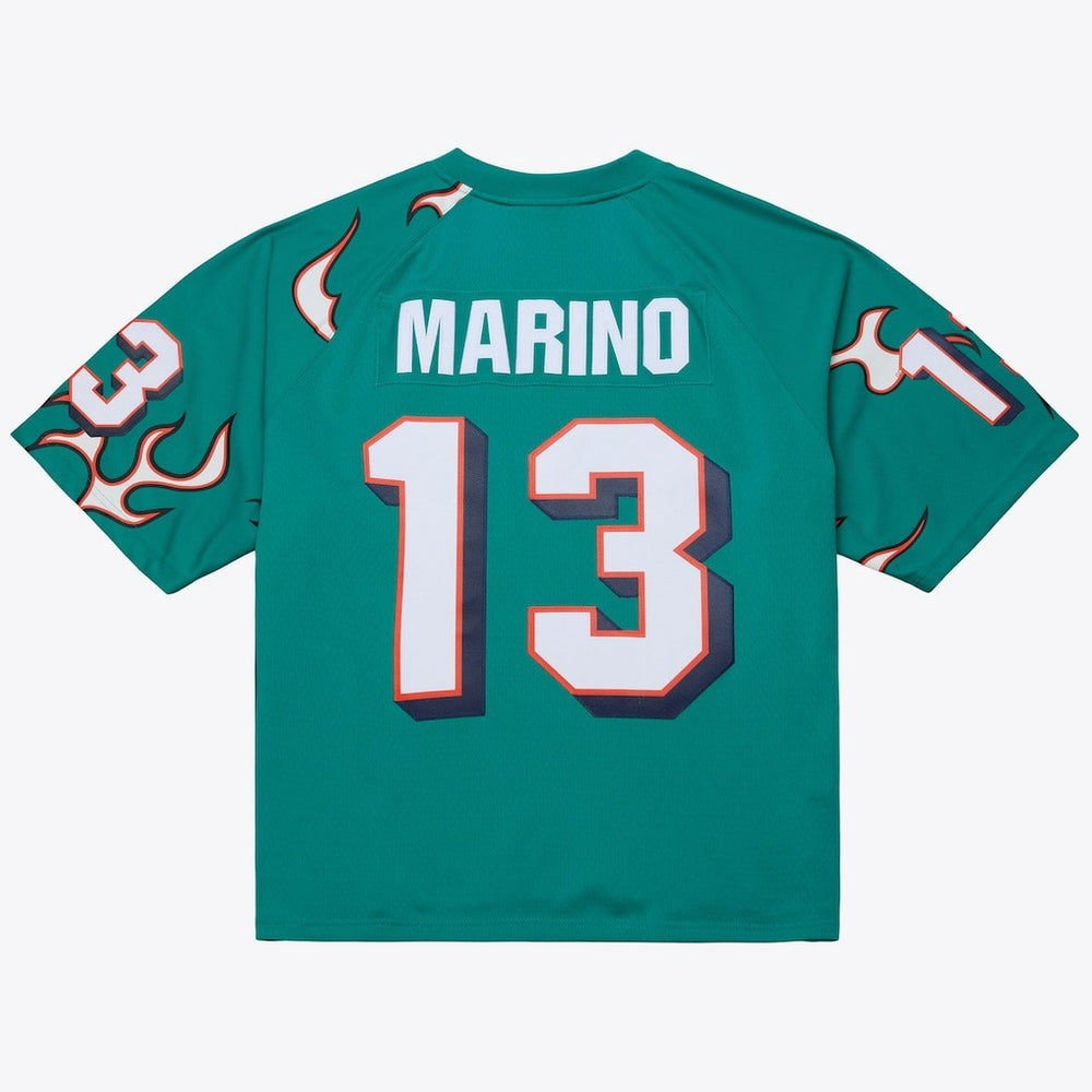 Dan Marino Miami Dolphins x Golf Wang Unisex 1984 Legacy Fashion Jersey Aqua | Mitchell & Ness