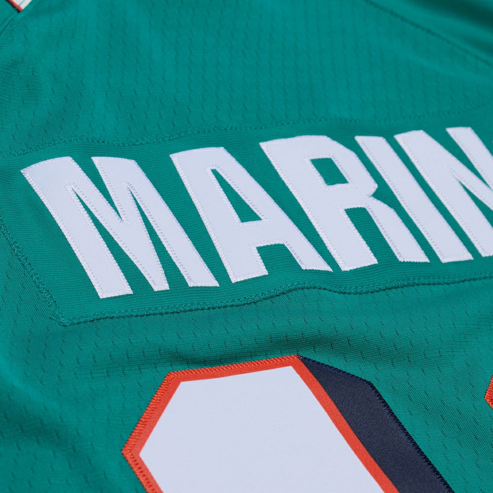 Dan Marino Miami Dolphins x Golf Wang Unisex 1984 Legacy Fashion Jersey Aqua | Mitchell & Ness